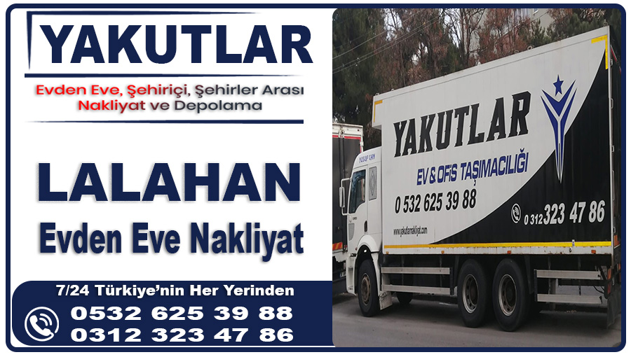 Lalahan nakliyat Ankara Lalahan evden eve nakliyat firması