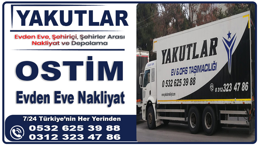 Ostim nakliyat Ankara Ostim evden eve nakliyat firması
