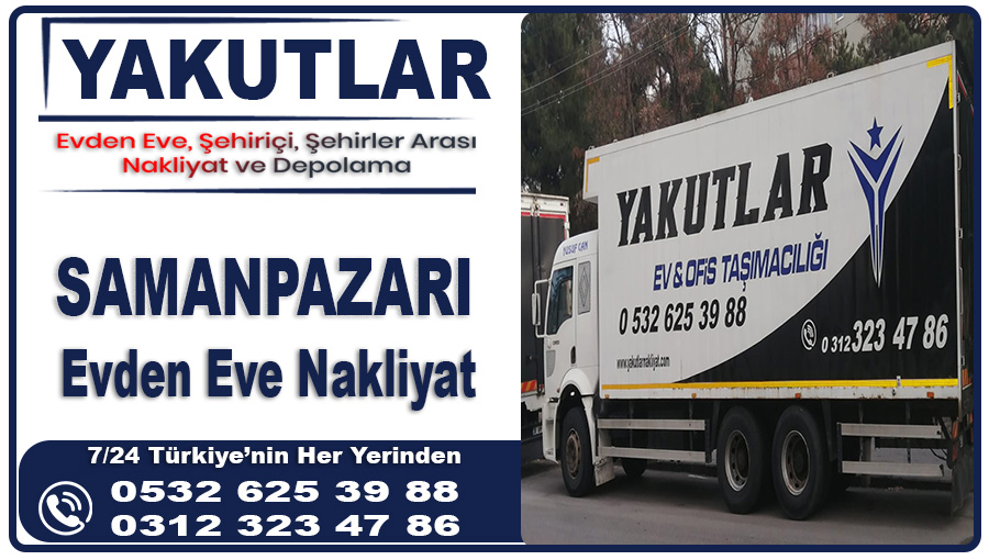 Samanpazarı nakliyat Ankara Samanpazarı evden eve nakliyat firması