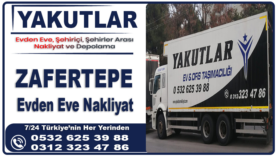 Zafertepe nakliyat Ankara Zafertepe evden eve nakliyat firması
