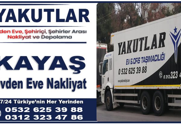 Kayaş nakliyat Ankara Kayaş evden eve nakliyat firması