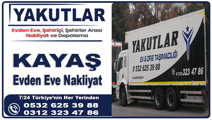 Kayaş nakliyat Ankara Kayaş evden eve nakliyat firması