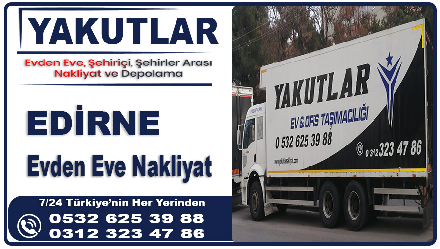 Edirne Evden Eve Nakliyat